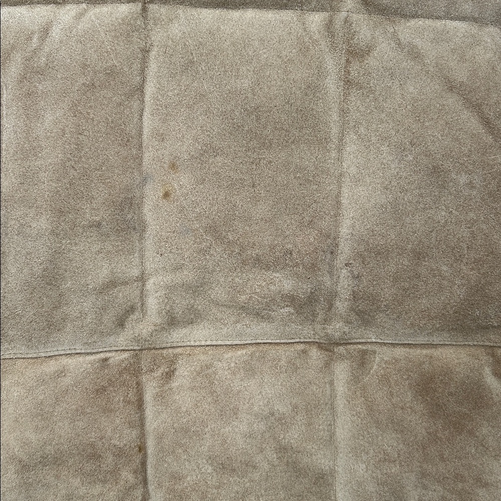 Polo Ralph Lauren Mens Suede Leather Vest Plaid Lined Puffer Down/Feather Fill S - Picture 5 of 10